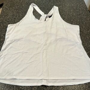 Athleta racer back tank top size large